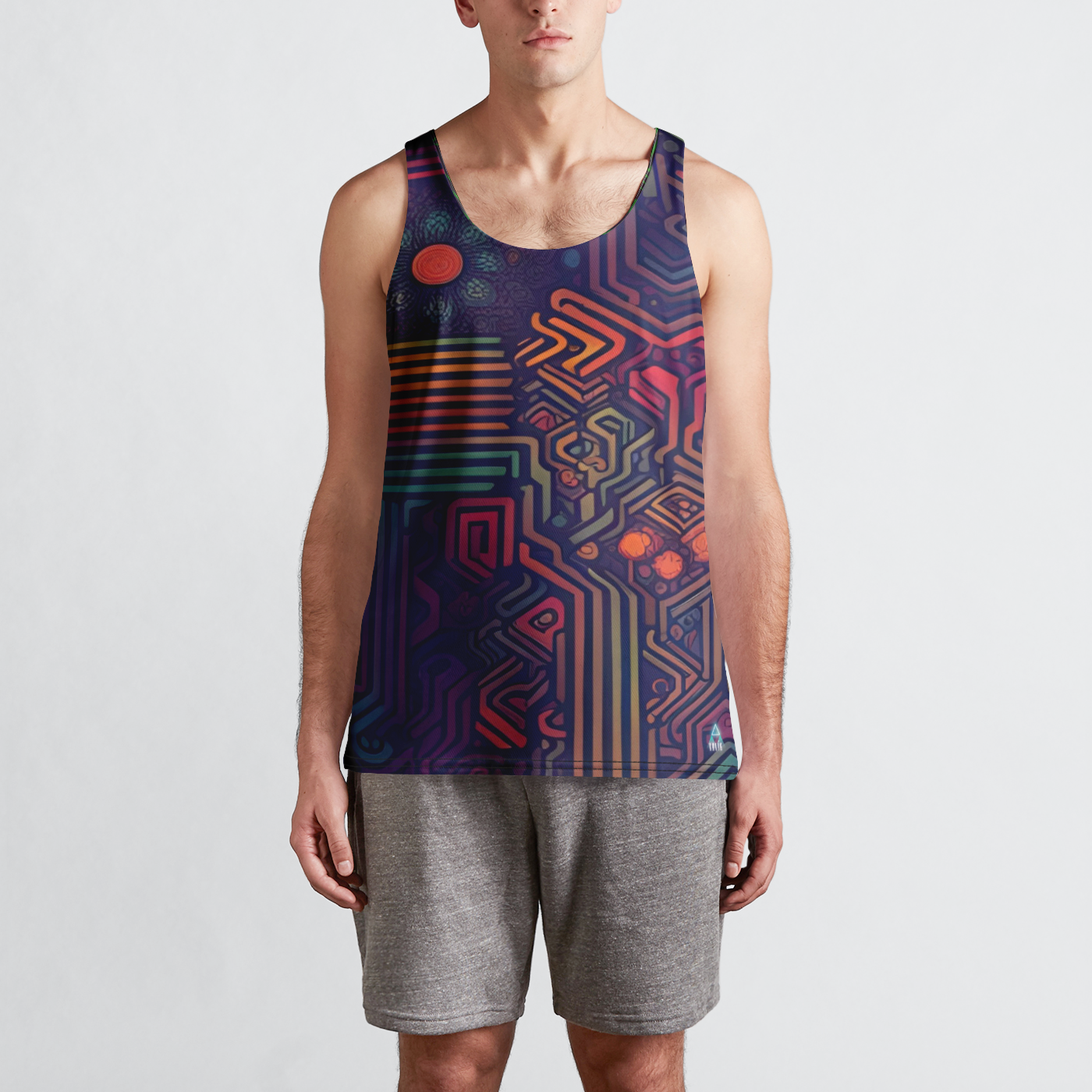 One Human Race Reversible Tank