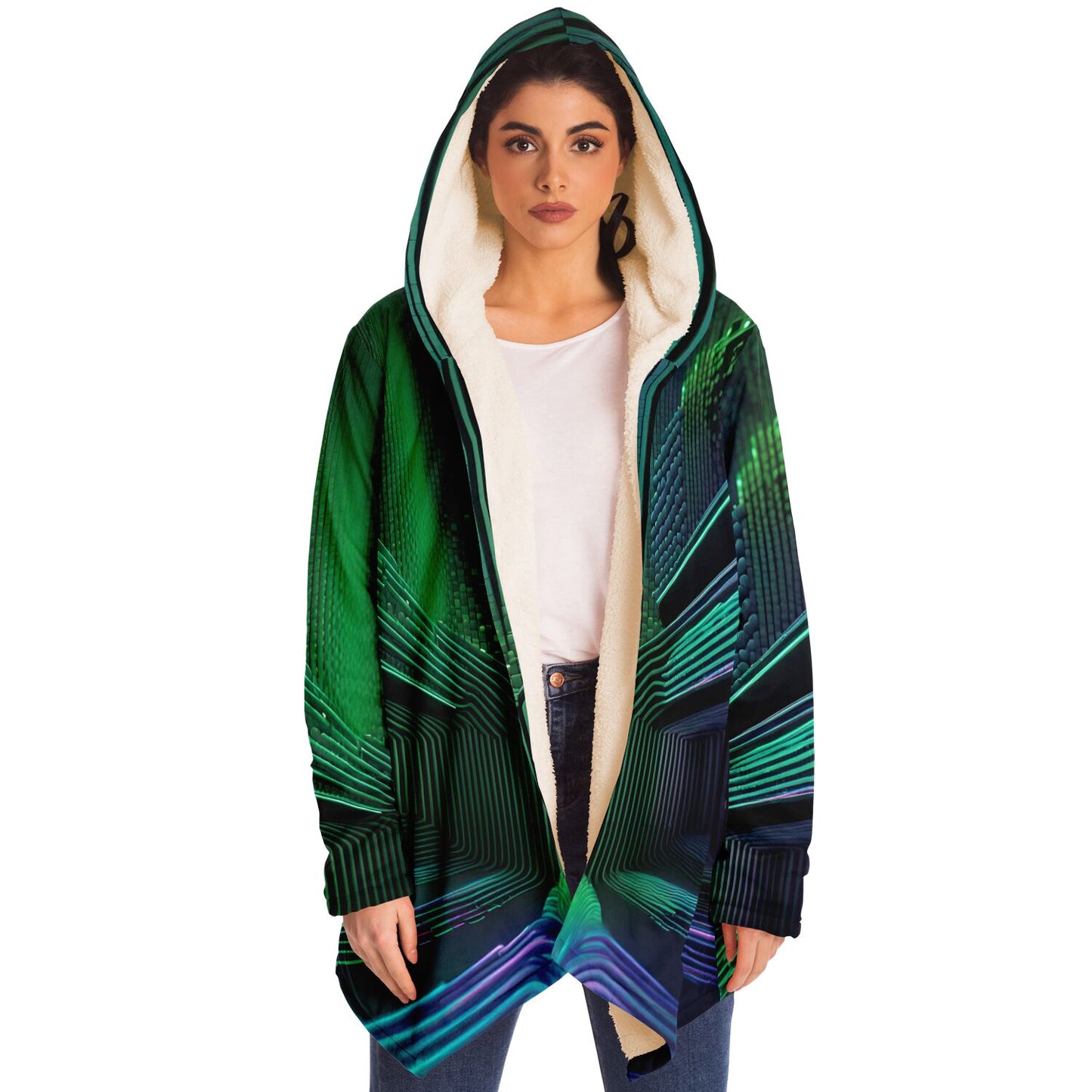 Follow the Beats Hooded Cloak