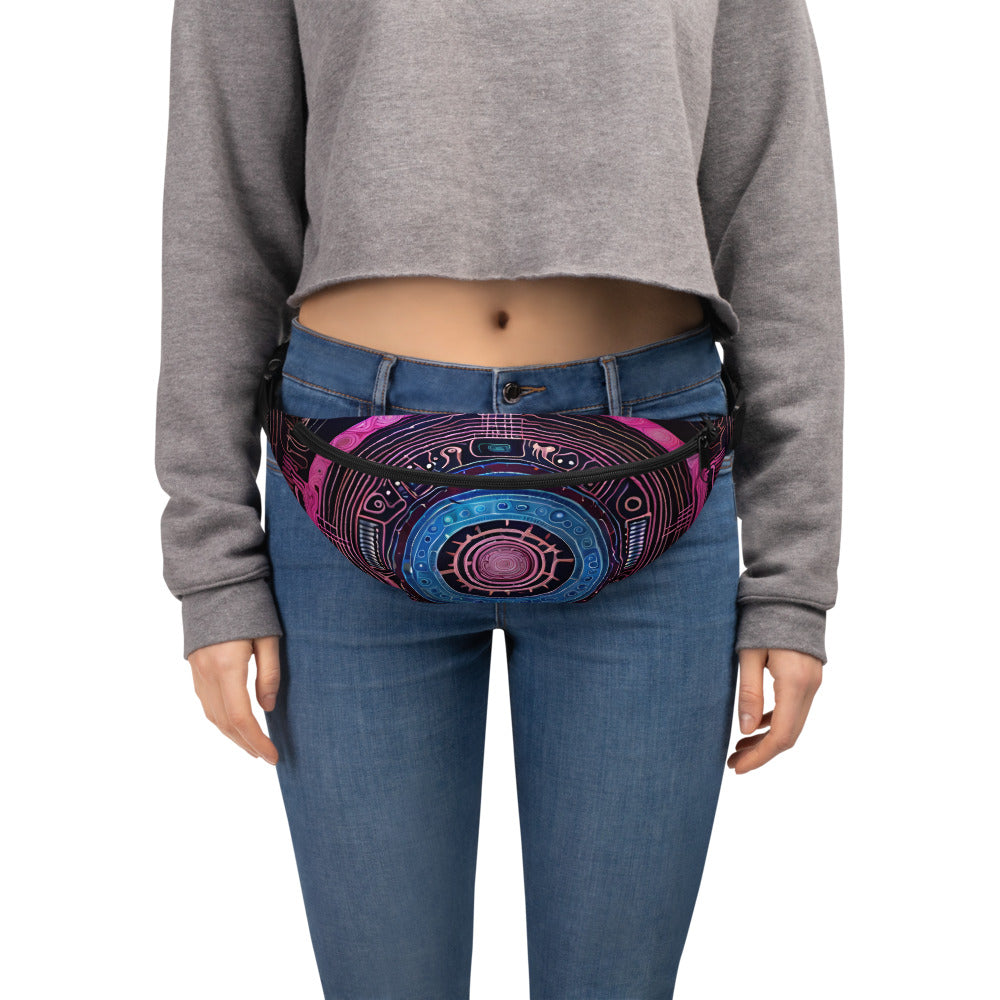 Bufo & Blue Deer Fanny Pack