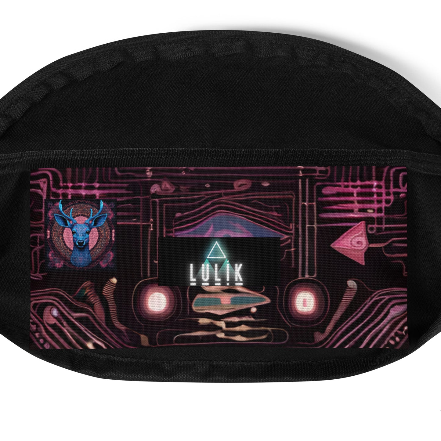 Bufo & Blue Deer Fanny Pack