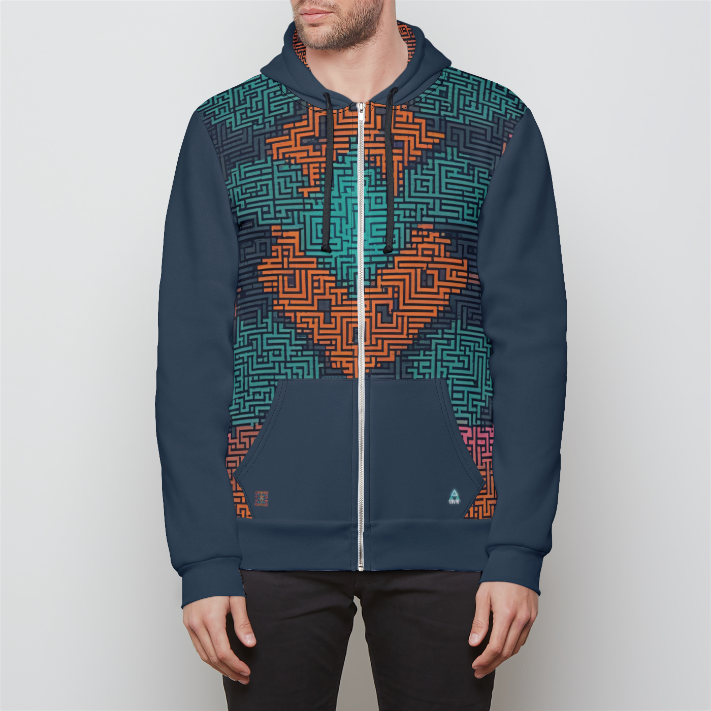 Giraffe Zip Up