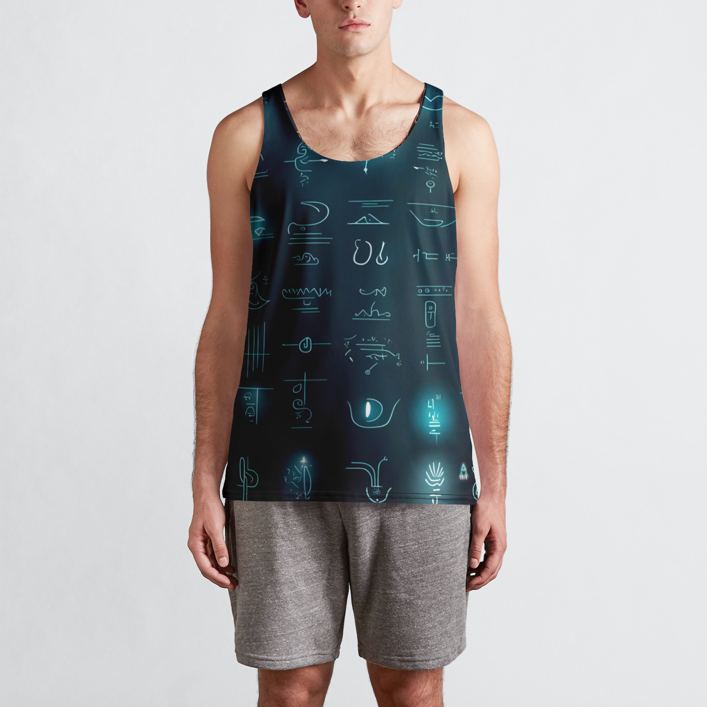 Ancient Language Reversible Tank