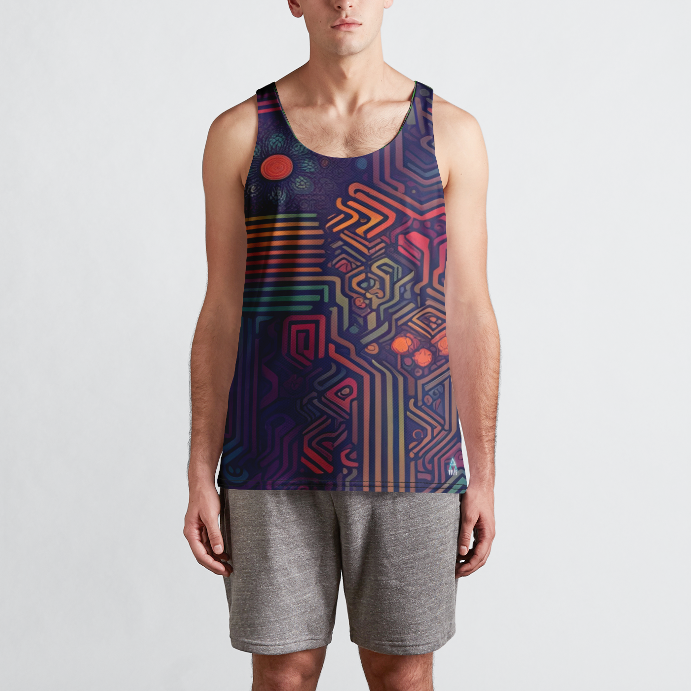 One Human Race  Reversible Tank