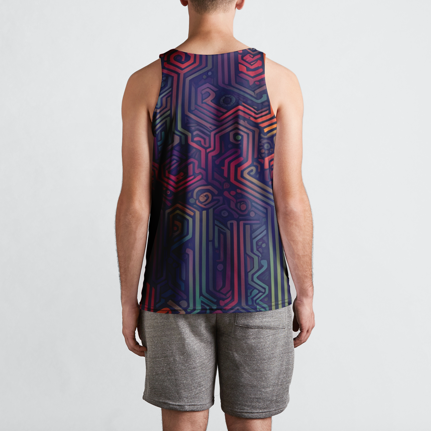 One Human Race  Reversible Tank