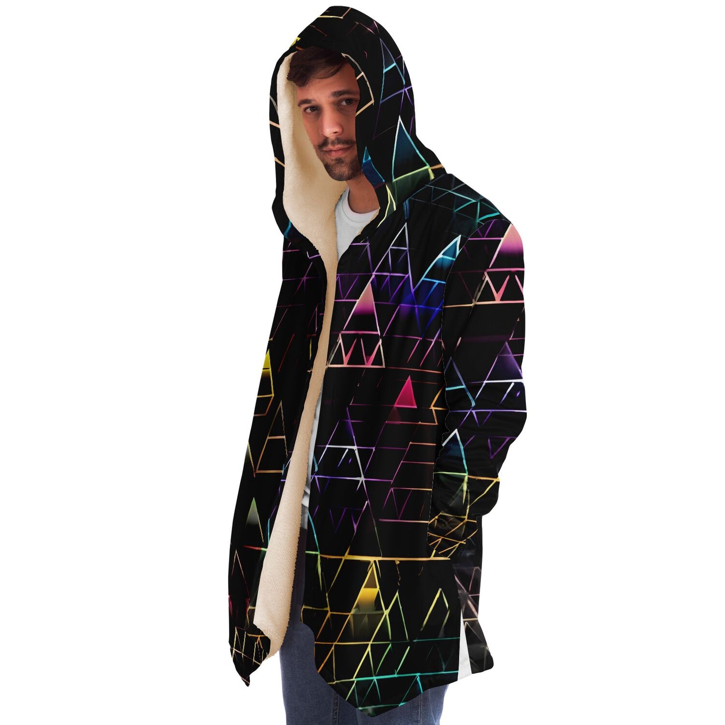 Ancient Math Hooded Cloak