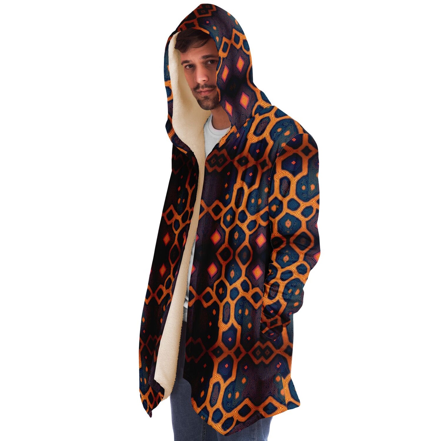 Concentrics Hooded Cloak