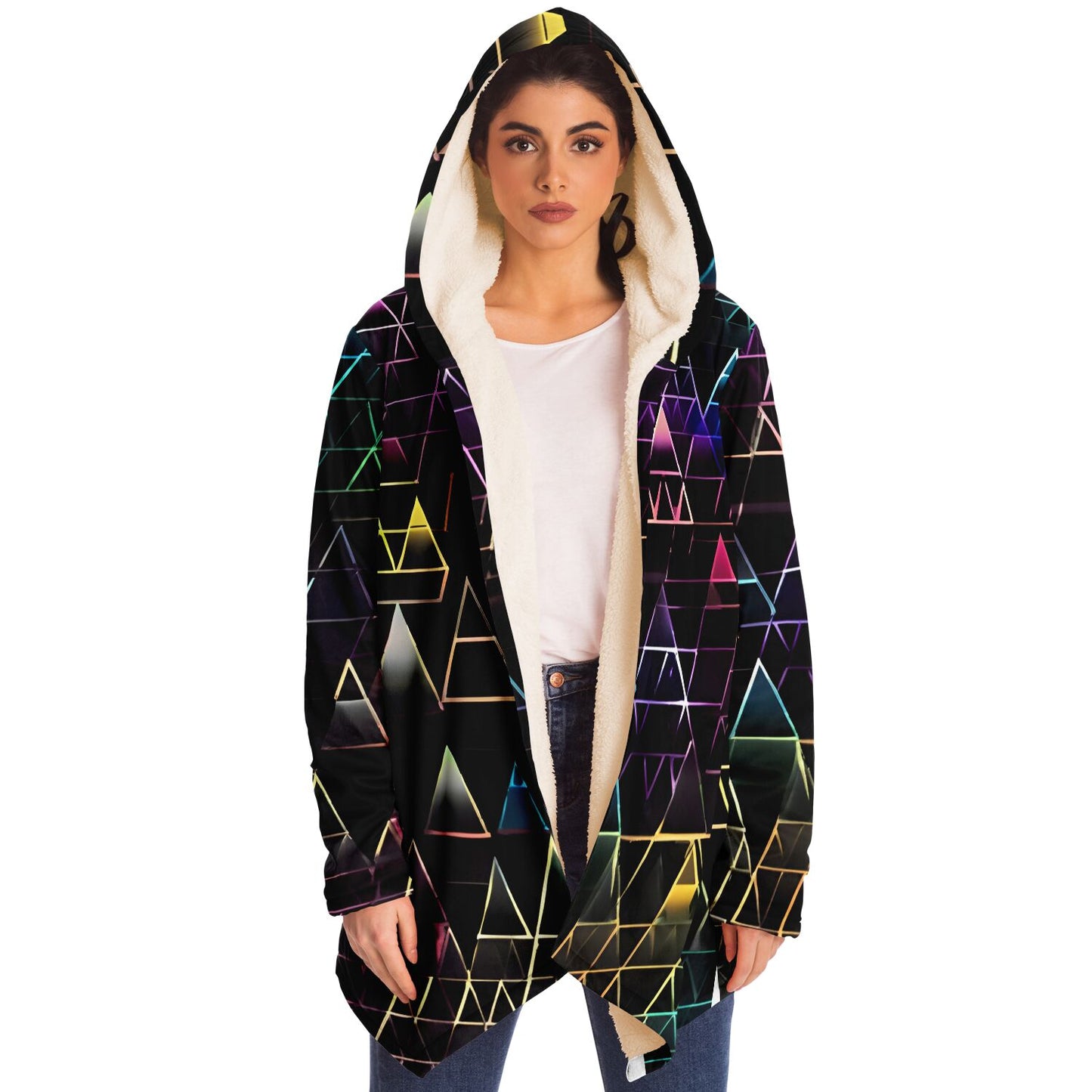 Ancient Math Hooded Cloak