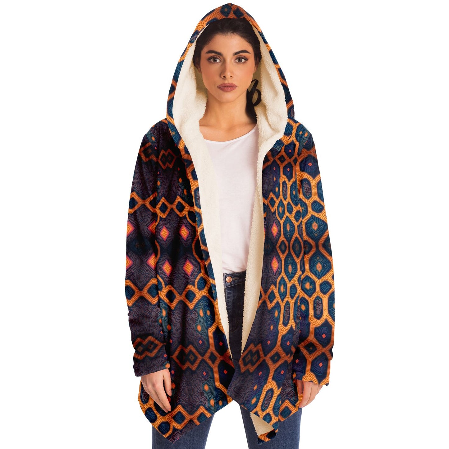 Concentrics Hooded Cloak