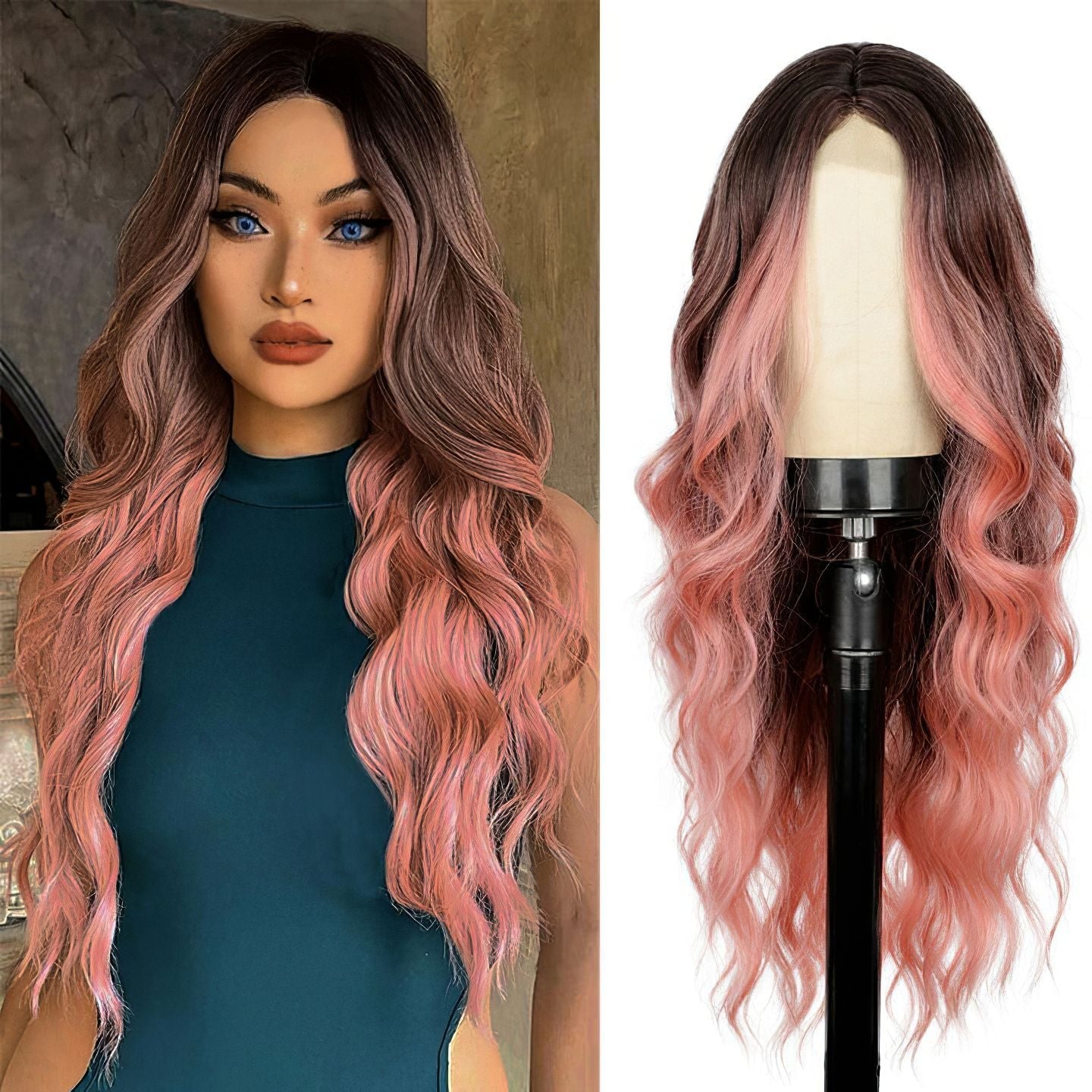 European And American Style Wig Women's Front Lace Wig
