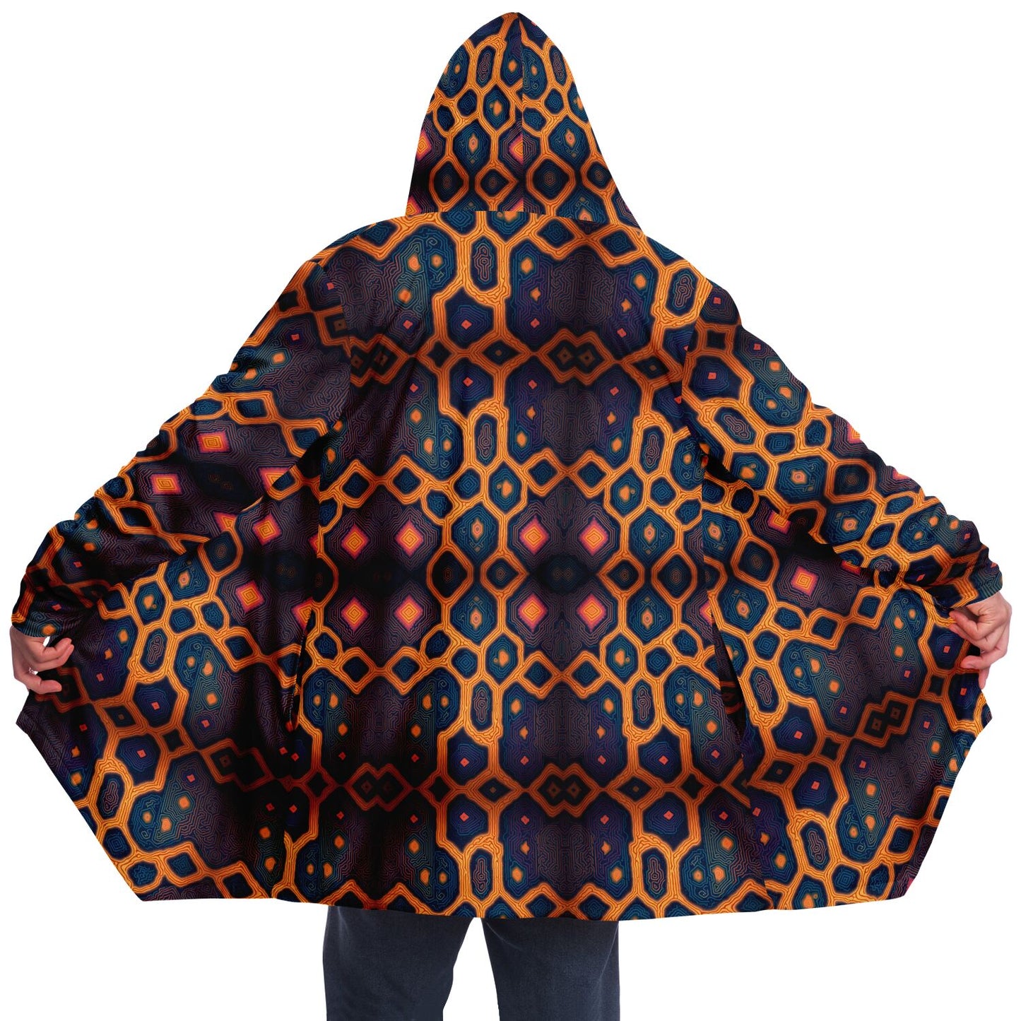 Concentrics Hooded Cloak