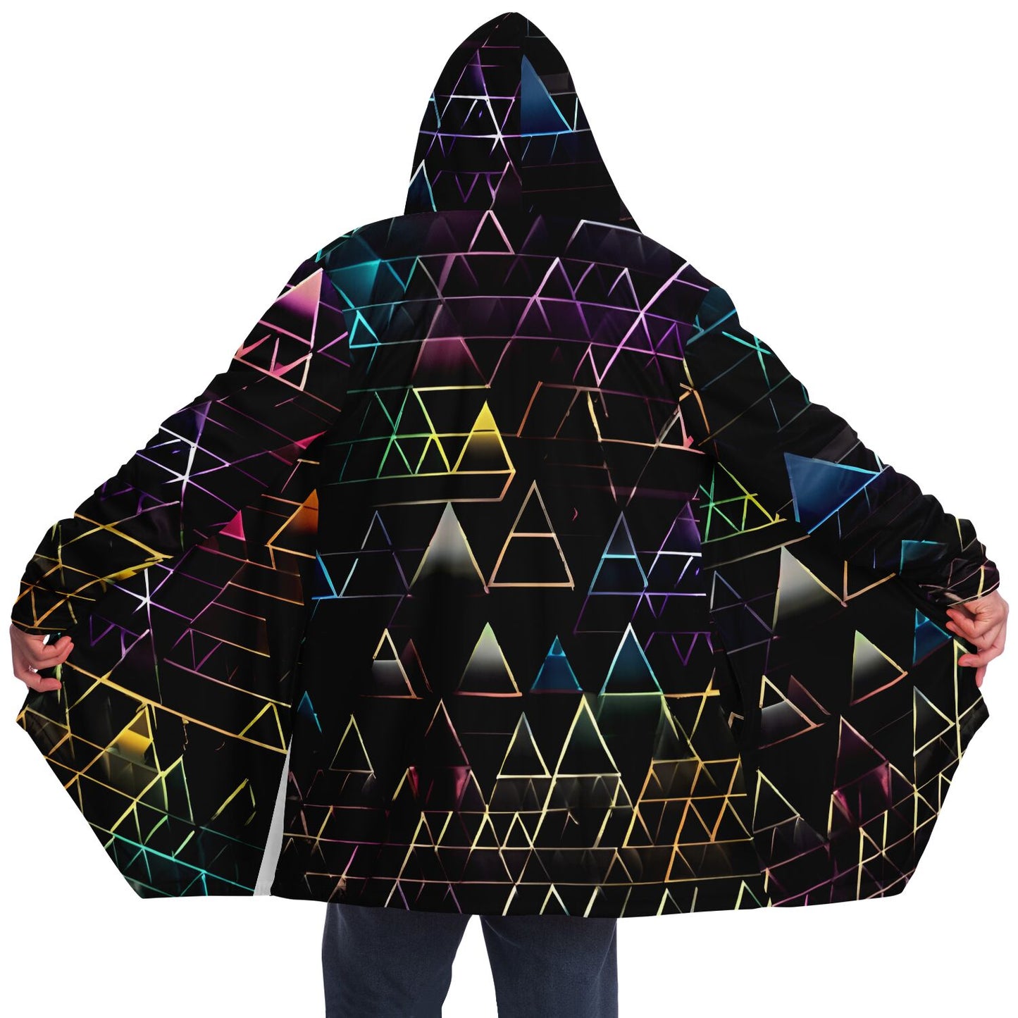 Ancient Math Hooded Cloak
