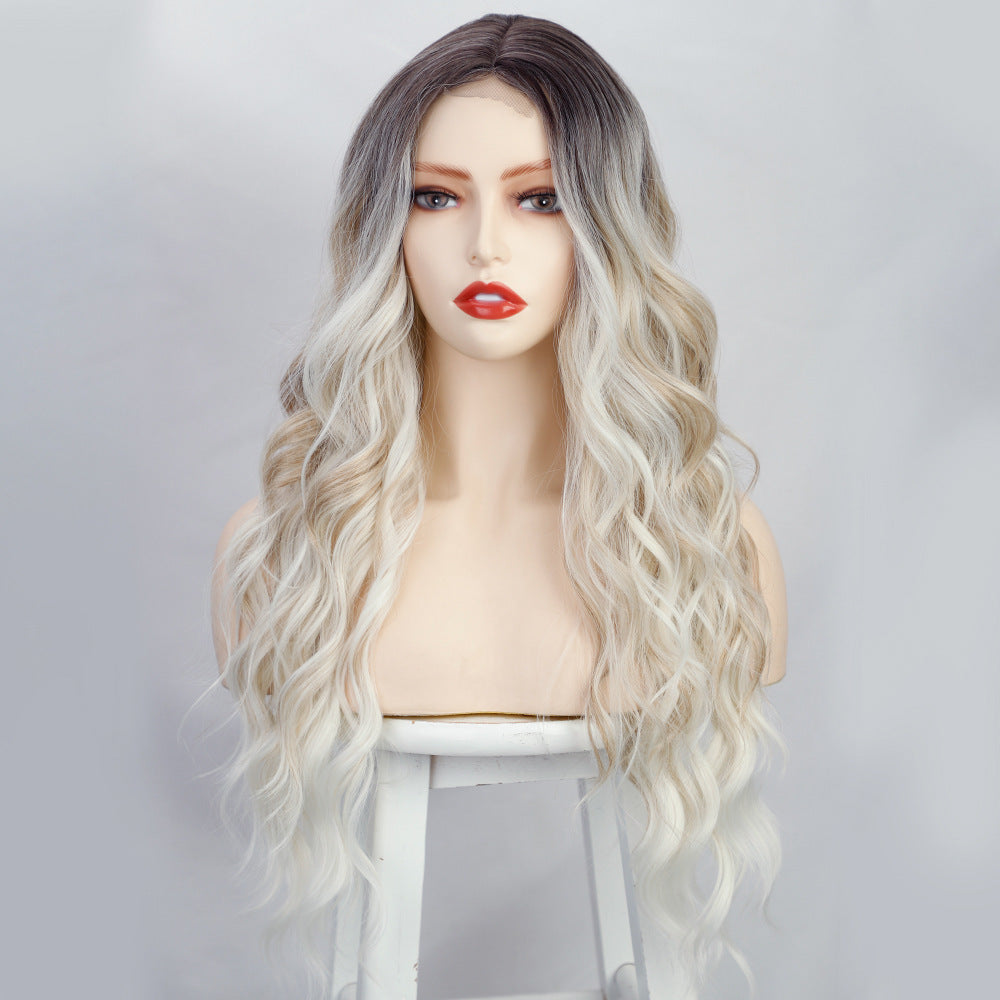 European And American Style Wig Women's Front Lace Wig